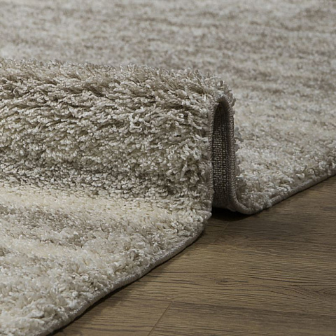 Российский овальный серый ковер лонж 41315